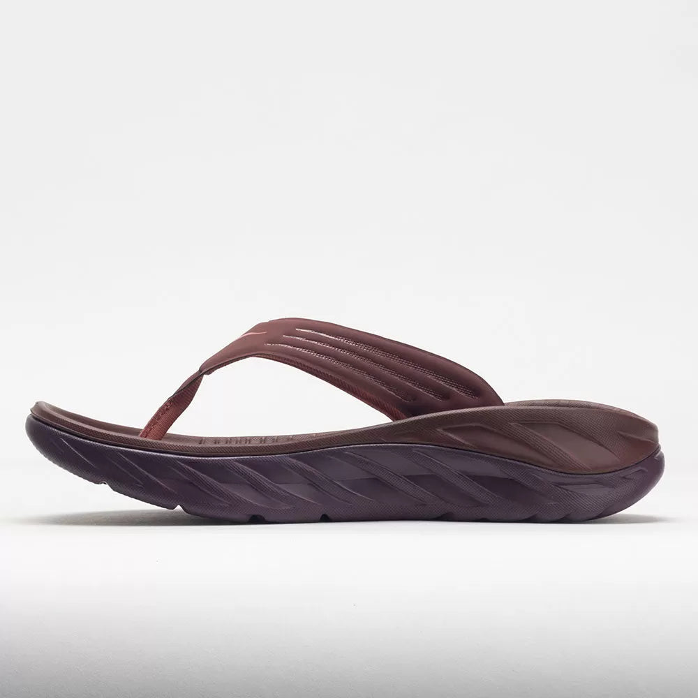 HOKA Ora Recovery Flip Men's Spice/Raisin